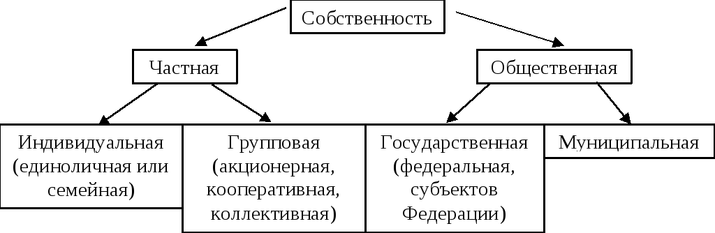 Собственность план общество